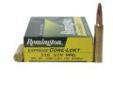 "
Remington R338W2 338 Winchester Magnum by Remington 338 Win Mag, 250 Grain, Pointed Soft Point Core-Lokt, (Per 20)
Remington Core-Lokt was the first and original controlled expansion bullet, and remains the standard of big-game bullet performance. Its