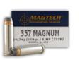 Newly manufactured by Magtech Ammunition, this product is excellent for self-defense and self-defense shooting exercises. This product is also great for shooting steel targets (softer bullet with less ricochet). Each round boasts a nickel-plated brass