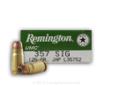 Manufactured by the legendary Remington Arms Company, this product is brand new, brass-cased, boxer-primed, non-corrosive, and reloadable. These JHP rounds are designed for expansion upon impact and are therefore perfect for self-defense and personal