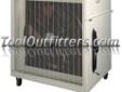 "
IMPCO AIR COOLERS SFM36 IPCSFM36 36"" Industrial Metal Evaporative Cooling Fan
Features and Benefits:
36" fan blades for greater area cooling
Hose connection for continuous use
Heavy duty wheels for ease of mobility
Rigid media for high efficiency