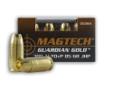 Magtech's Guardian Gold 380 ammunition is a great choice for premium self-defense ammo! It offers affordable personal protection that packs a powerful punch! Thanks to its tremendous stopping power, deep penetration, awesome mushrooming and dead-on