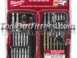 "
Milwaukee Electric Tools 48-32-1500 MLW48-32-1500 38 Piece Universal QUIK-LOKâ¢ Drill and Drive Set
The 38 Piece Universal QUIK-LOKâ¢ Drill and Drive Set provides the professional with an answer to their every day needs. The Universal QUIK-LOKâ¢ is the