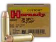 Hornady's XTP line is a custom grade ammunition that has a great reputation among gun enthusiasts for having some of the tightest tolerances in the industry. The renowned XTP bullet provides maximum knock down power. It features jacketed hollow point