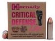 "
Hornady 90300 38 Special by Hornady Critical Defense, 90 Gr FTX CD Lite (Per 25)
The Critical Defense Lite 38 Special load is an effective, reduced recoil option for ANY shooter looking to minimize the felt recoil of their lightweight, compact personal
