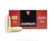 Newly manufactured by Fiocchi, this product is excellent for target practice and shooting exercises. This product is brass-cased, Boxer-primed, non-corrosive, and reloadable. It is both economical and precision manufactured by an established European