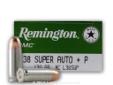 Manufactured by the legendary Remington Arms Company, this product is brand new, brass-cased, boxer-primed, non-corrosive, and reloadable. It is a staple range and target practice ammunition used by many law enforcement agencies and avid shooters. Note: