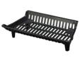 Contact the seller
One piece cast flat bottom style fireplace grate with only 12" depth for use in small fireplaces and Franklin Stoves. Comes with 4" cast on legs.
Brand: HY-C Company
Mpn: G17-4
Availability: In Stock