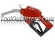 "
Tuthill Transfer N075DAU10 FILN075DAU10 3/4"" Auto Nozzle with Hook - Leaded
The N-Series nozzles are well suited for a broad range of high flow fueling applications from farm tractors and combines, heavy earth-moving equipment, fleet re-fueling, to