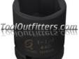 "
Sunex 449M SUN449M 3/4"" Drive 6 Point Impact Socket 49mm
CR-MO alloy steel for long life
Fully guaranteed
"Price: $28.55
Source: http://www.tooloutfitters.com/3-4-drive-6-point-impact-socket-49mm.html