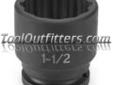 "
Grey Pneumatic 3172R GRE3172R 3/4"" Drive x 2-1/4"" Standard - 12 Point Impact Socket
"Price: $45.46
Source: http://www.tooloutfitters.com/3-4-drive-x-2-1-4-standard-12-point-impact-socket.html