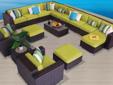 Contact the seller
Modern Elite Ocean View Peridot 16 Piece Outdoor Wicker Patio Furniture Set Our line of high quality wicker patio furniture is the perfect addition to any home outdoor or indoor seating area. Available in a plethora of stylish colors,