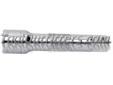 "
KD Tools 81241 KDT81241 3/8"" Drive 3"" Extension
Features and Benefits:
Full polish chrome extension with knurled shank for easier handling
Clearly marked with part number for ease of identification
"Price: $5.9
Source: