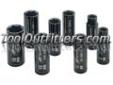 "
Ingersoll Rand SK3M8L IRTSK3M8L 3/8"" Drive 8 Piece Metric Deep Impact Socket Set
Features and Benefits
Impact Grade Toughness designed for high torque applications
Forged Chrome-molybdenum steel for high strength durability
Laser-etched size labeling