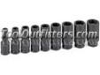 "
Grey Pneumatic 1209DG GRE1209DG 3/8"" Drive Deep Length Fractional Magnetic Socket Set
Set contains 6-Point sizes 1/4"" to 3/4"". These Magnetic sockets feature a spring loaded magnet that retracts into the socket for extended bolt applications.
1/4""