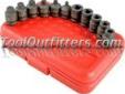 "
Sunex 3841 SUN3841 3/8"" Drive Pipe Plug Socket, 11 Piece
CR-MO alloy steel for long life
Heavy duty blow mold case
Fully guaranteed
Shipping weight (lbs) 1.4
"Price: $87.2
Source: http://www.tooloutfitters.com/3-8-drive-pipe-plug-socket-11-piece.html