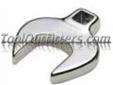 "
S K Hand Tools 42358 SKT42358 3/8"" Drive SuperKromeÂ® Metric Open End Crowfoot Wrench 18mm
"Price: $15.43
Source: http://www.tooloutfitters.com/3-8-drive-superkrome-metric-open-end-crowfoot-wrench-18mm.html