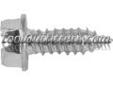 "
K Tool International DYN6336RX KTIDYN6336RX 3/8"" Indented Hex/Slotted License Plate Screws (5 Pack)
Features and Benefits:
Screw size: 1/4" x 3/4", head size: 3/8" IND
Finish: Zinc
"Price: $2.39
Source: