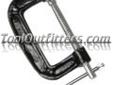 "
K Tool International KTI-70183 KTI70183 3"" C - Clamp
Features and Benefits:
Made of ductile iron
"Price: $6.27
Source: http://www.tooloutfitters.com/3-c-clamp.html