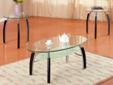3 Pc. Oval Occasional Table Set
Product Id F3077
Coffee Table: 46" x 26" x 18"H
End Table: 23"dia. X 22"H
PLEASE VISIT US AT www.lvfurnituredirect.com OR CALL FOR MORE INFO (702) 221-9880
* FREE DELIVERY.
* 90 DAYS SAME AS CASH.
* SPECIAL FINANCING