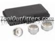 "
OTC 6784 OTC6784 3 PIece Euro/GM Oil Socket Kit
Features and Benefits:
Popular oil filter wrenches for the GM, BMW, Audi, and VW
High quality, 3/8" drive, forged sockets designed to last a lifetime
Kit includes: 27mm socket for the Cadillac STS 3.2L V6