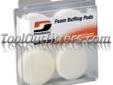 "
Dynabrade Products 76016 DYB76016 3"" White Foam Polishing Pads
Features and Benefits:
3" fine-celled white foam is ideal for final finishing
Hook backing for easy attachment to back-up pad
Ideal for polishing in small areas
Use with glaze for swirl