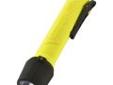 "
Streamlight 33820 3C ProPolymer HAZ-LO Yellow
The 3C PropolymerÂ® HAZ-LOÂ® is an intrinsically safe, high performance, 3 C Alkaline powered C4Â®
LED flashlight. It features a tail switch for momentary or constant on operation, integrated &
retained facecap