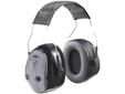 These 3M PTL earmuffs are designed to just push the button and speech outside the muff can be heard inside very clearly and safely with distortion free amplification. Limits impulse noise to 87dB. Perfect for the shooting range or other loud-noise