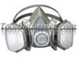 "
3M 7192 MMM7192 3Mâ¢ Dual Cartridge Respirator Assembly, Organic Vapor/P95 - Medium
Features and Benefits:
Recommended for spray paint applications, with maintenance free design for convenience
Designed to be a truly maintenance free style respirator