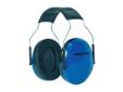 3M Peltor Junior Earmuff Hearing Protector Blue. Sized for youth & smaller adults. Liquid foam ear cushions. Adjustable SS headband. Noise reduction rate 22 dB.
Manufacturer: 3M Peltor Junior Earmuff Hearing Protector Blue. Sized For Youth & Smaller