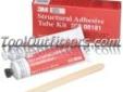 "
3M 8101 MMM8101 3Mâ¢ Structural Adhesive Kit
Features and Benefits:
Two part general purpose gray structural adhesive that may be used for bonding metal, glass and plastic
This product can be used for trim, fiberglass, and flexible body parts repair
Easy