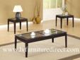 3PC Coffee Table Set Finish in a Dark Walnut.
Product ID#700205
Description:
3pc coffee table set finish in a dark walnut.
Size:
End Table: 22"l x 20"w x 19"h
Coffee Table: 48"l x 24"w x16"h
PLEASE VISIT US AT www.lvfurnituredirect.com OR CALL FOR MORE