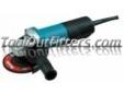 "
Makita 9557PB MAK9557PB 4-1/2"" Angle Grinder
Features and Benefits:
Small circumference barrel grip (only 2.5") for added comfort
Protective zig-zag varnish seals motor from contaminants by forming a barrier under rotation
Labyrinth construction seals