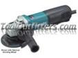 "
Makita 9564P MAK9564P 4-1/2"" SJS Angle Grinder
Features and Benefits:
Powerful 10.0 AMP motor delivers more output and 10,500 RPM for the most demanding applications
Super Joint SystemÂ® (SJS) technology helps prevent motor and gear damage by allowing