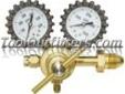 "
Uniweld Products RHP400 UNPRHP400 400 PSI Special Purpose Regulator
Features and Benefits
Specially designed for purging and pressure testing with high pressures
For use with nitrogen
Large T-handle for ease of pressure adjustment
Easy to read 2" gauge