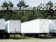 Rent a 40' Box Trailer Rental for $90.00/mo
207-619-3491 Portable Dock Height Semi Box Trailer for rent at $90 a month.
Abco Rental & Storage, Inc. has box trailers for rent, ranging from 40' to 53' with either roll doors or swing doors. This type of