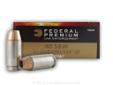 Top of the line, Premium grade home defense 40S&W ammunition in Stock! Federal's Hydra-Shok JHP ammo is an excellent ammunition trusted by law enforcement agencies and carry-permit holders alike. This round features Federal's Hydra-Shok jacketed hollow