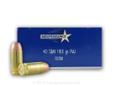 Newly manufactured by Independence, this product is brass-cased, boxer-primed, non-corrosive, and reloadable. It is a great ammunition for target practice, range shooting, and tactical training. It is economical, reliable, and brass-cased. Independence is
