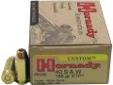 "
Hornady 9132 40 Smith & Wesson by Hornady 40 S&W, 155 Gr, XTP, (Per 20)
Hornady's pistol ammo delivers both accurate and dependable knockdown power. Included in the features are select cases that are chosen to meet unusually high standards for reliable