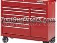 "
Waterloo WCA-4111RD-CL WATWCA-4111RD-CL 41"" Wide 11-Drawer Cabinet with Drawer Liners and Upgraded Casters - Red
This 11-drawer cabinet is perfect for the busy pro with a lot of different tools and equipment to store. A wide top drawer holds long