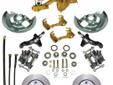 #DBK6472 -GM Disk Brake Conversions Front - MBM
$459.99
Product Information:
Complete 64-72 A Body, 67-69 F-Body, 68-74 X-Body Stock Height Kit
Includes:
11" Rotors
Loaded Large GM Calipers
Caliper Brackets
Backing Plates
Stock Height Spindles
Hoses with
