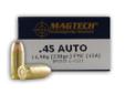 Newly manufactured by Magtech Ammunition, this product is excellent for target practice and range training with a reputation for quality. Each reloadable round boasts a brass casing, full metal jacket bullet, boxer primer, and non-corrosive propellant.