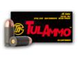 This newly manufactured 45 Auto ammunition is PERFECT for target practice, range training, or plinking. It is both economical and reliable and is produced by one of the most established ammunition plants in the world. Tula ammunition derives its name from
