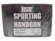 "
Nosler 44964 45 Cal (.451) 230gr FMJ /250
Nosler Bullets (Reloading Components Only, not Ammunition)
- Caliber: 45 (.451"")
- Grain: 230
- Bullet Type: Sporting Handgun Full Metal Jacket
- 250 Bullets Per Box"Price: $49.47
Source: