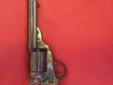 In box NEVER FIRED Cimarron 1871 open top army revolver with 7 1/2 inch barrel. Chambered in 45 colt