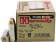 Hornady 92790 45 Long Colt by Hornady 185 Gr. FTX Critical Defense/20
Hornady Critical Defense Ammunition
- Caliber: 45 Colt
- Grain: 185
- Bullet: FTX
- Muzzle Velocity: 1150 fps
- Sold 20 Per BoxPrice: $16.87
Source: