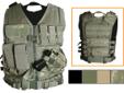 You have been asking for a Tactical Vest and now you have it! Introducing the NcSTAR Tactical Vest with an adjustable cross draw holster, several magazine pouches for your pistol and rifle, and utility pouches. Constructed from tough PVC mesh webbing for