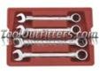 "
KD Tools EHT9309 KDT9309 4 Piece Jumbo SAE Combination Ratcheting GearWrench Set
Features and Benefits:
Set of full polish, fine-toothed combination ratcheting wrenches with Surface Drive Plus Technology
Combines the speed of a ratchet and the access