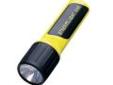 "
Streamlight 68251 4AA LED w/Alkaline Batteries, Box, Yellow
Streamlight 4AA Propolymer Flashlight.
The Streamlight 4AA Propolymer Flashlight is a tough, lightweight, affordable, alkaline battery-powered personal flashlight. It is ergonomically shaped