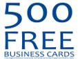 Never Seen Before: 500 FREE SHIPPING with Same-Day PRINTING and SHIPPING! These Digital Free Business Cards are printed on quality 100lb Cover Uncoated Matte Paper.The best solution for anyone that is in need of professional business cards are custom