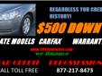 WE OFFER A QUICK APPROVAL WITH BAD CREDIT! $500 DOWN PAYMENT in DALLAS/HOUSTON/SAN ANTONIO We want to serve customers with special financing needs who were routinely being ignored by other dealers. We have the largest network of dealers, doing business